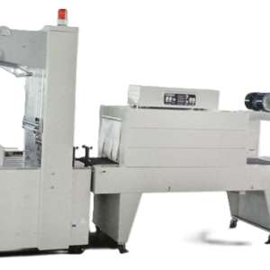 Empacadora automática para botellas o latas con túnel