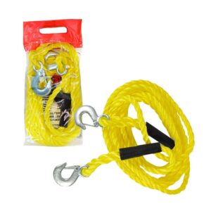 Soga para remolcar con gancho