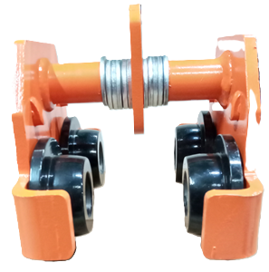 Carro p/tecles con cadena y sencillos