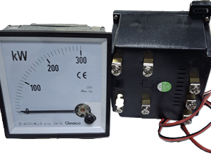 Indicador de watts para panel eléctrico