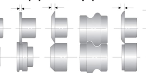 Jgo. de dado para bordeadora metal RM22GA
