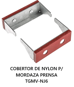 Cobertor de nylon p/mordaza prensa