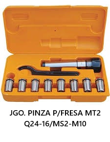 Pinza para fresa MT2 8pz