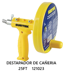 Limpiadores y destapadores de canerias